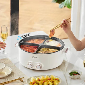 Poêle multifonction 4 en 1 - PLUS DE PRATICITÉ EN CUISINE AVEC 6L